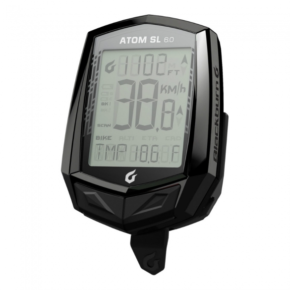 Blackburn Fietscomputer Atom SL 6.0 zwart BL2029474